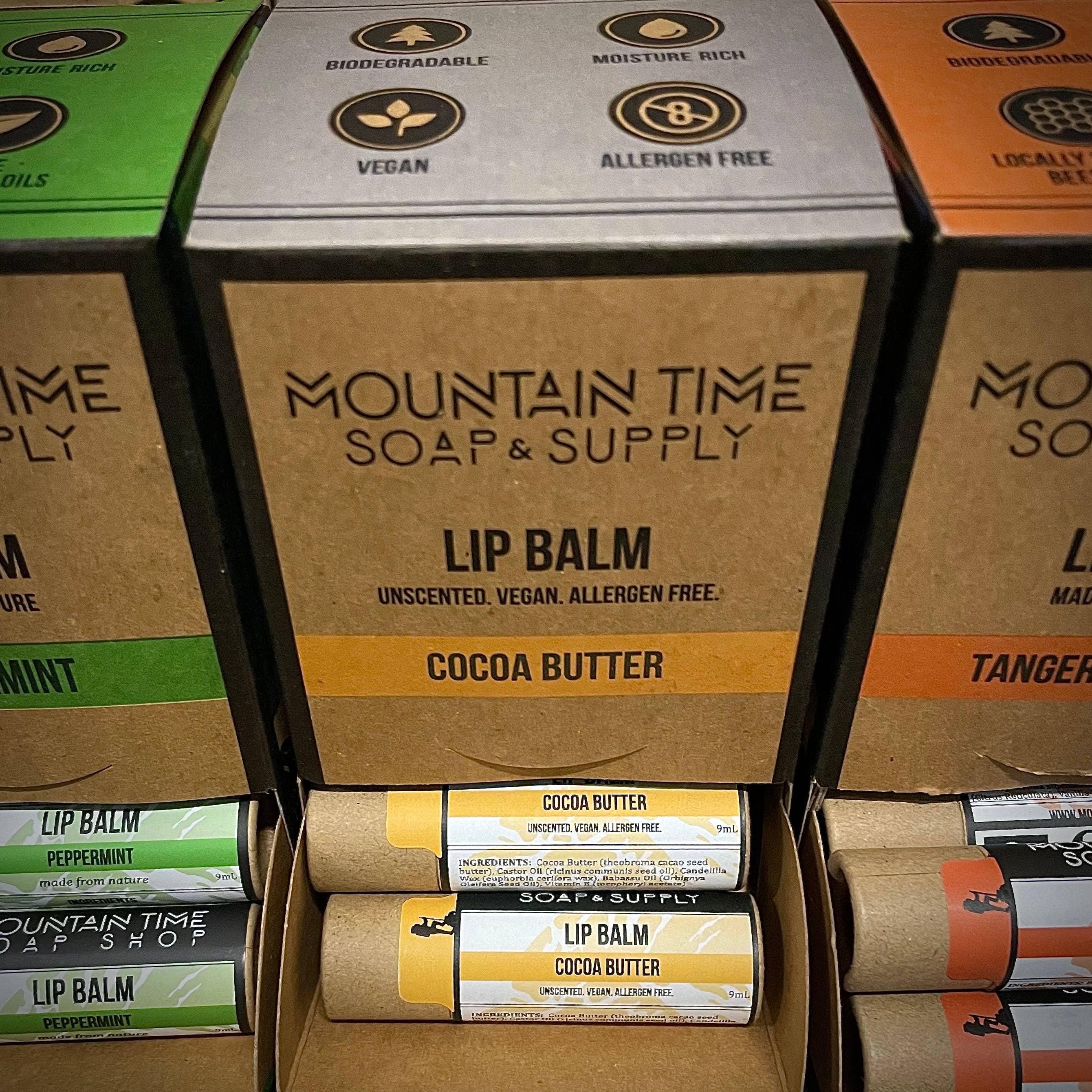 Cocoa Butter Lip Balm - Vegan and Allergen Free - Image 1