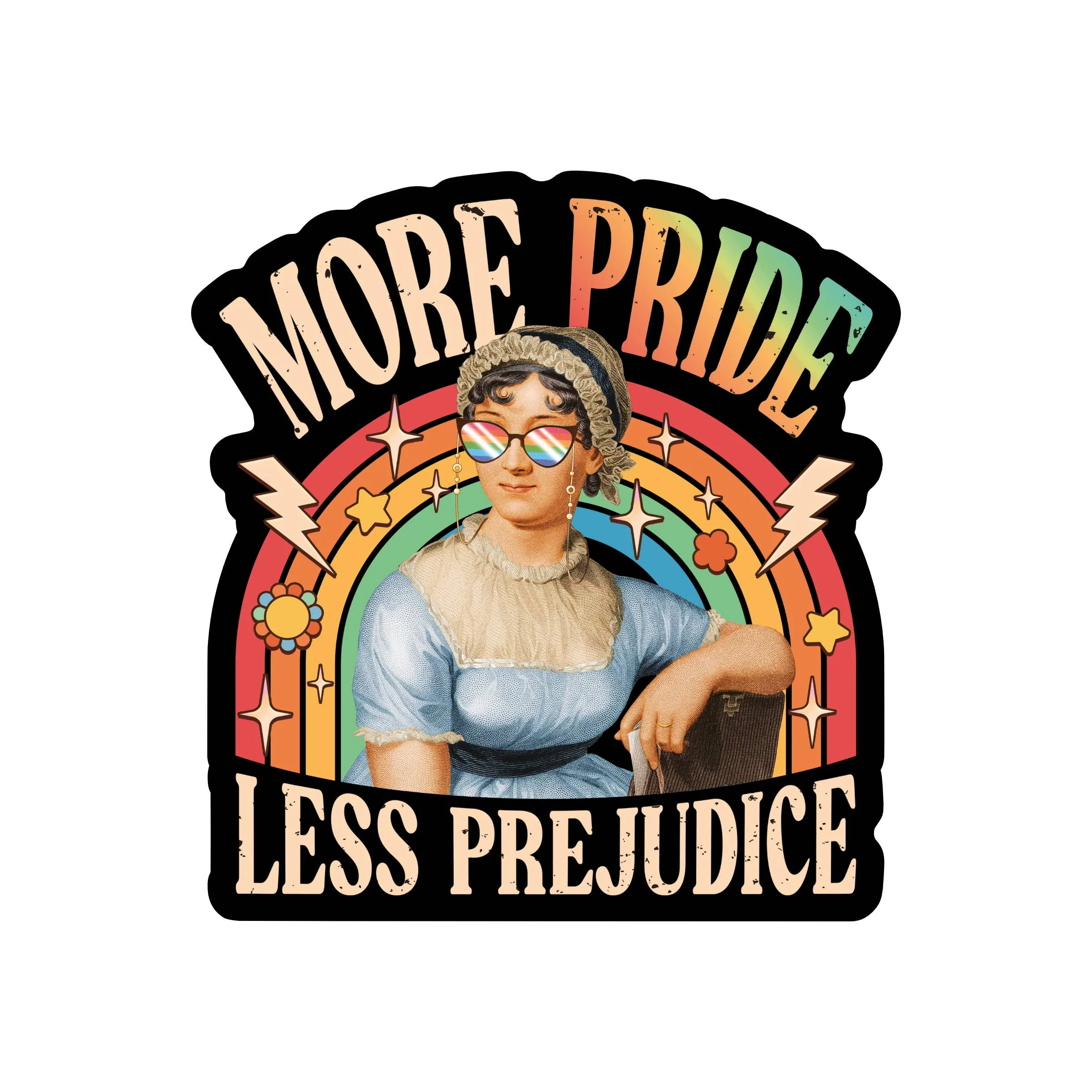 LGBTQ Rights Pride Equality High Quality Vinyl Sticker - Image 1