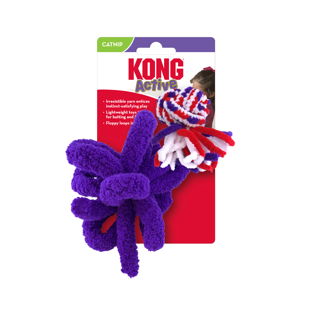 KONG Cat Active Rope & Purple - Image 2