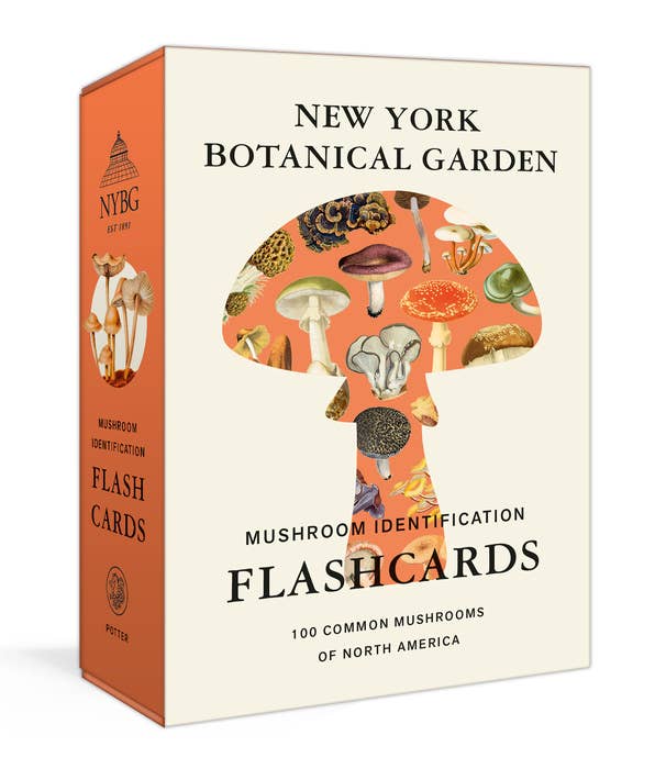 New York Botanical Garden Mushroom Identification Flashcards - Image 1