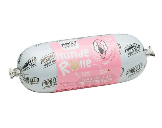 Purbello Dog kiełbaska treningowa monobiałkowa indyk 200g – łatwa do krojenia