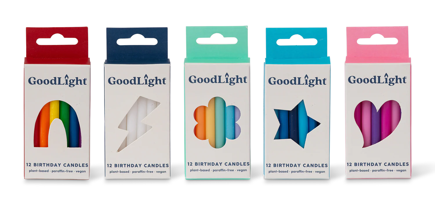 Vegan Birthday Candles | 12-Count Box