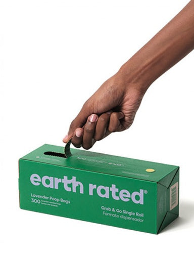 Earth Rated Woreczki do zbierania odchodów 300szt lawendowe - Image 3