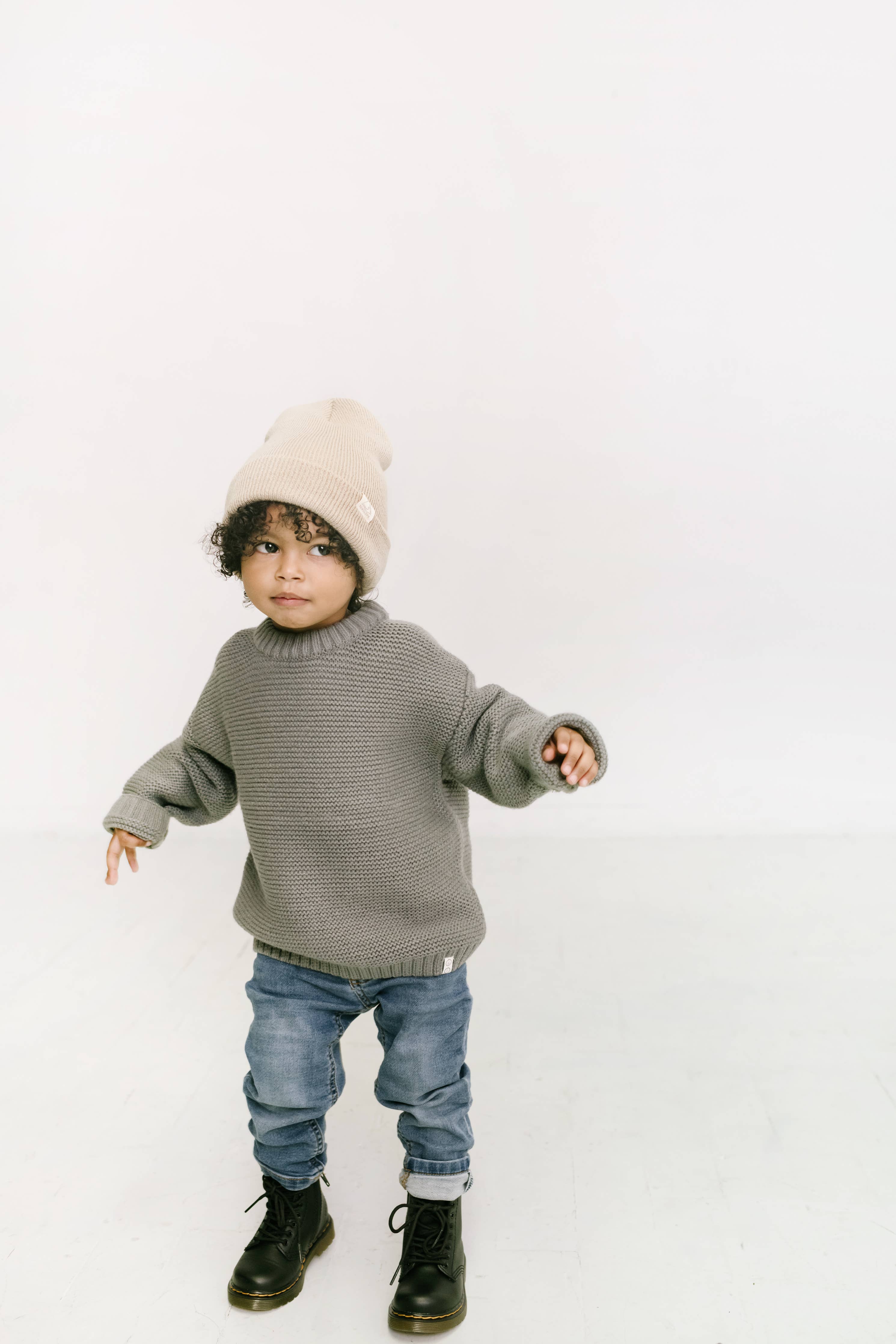 Sand Beanie Infant/Toddler Fits Ages 0-4 - Image 2