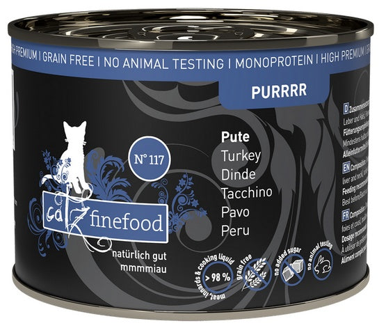 Catz Finefood Purrrr N.117 indyk - monobiałkowa receptura dla wrażliwych kotów - Image 1