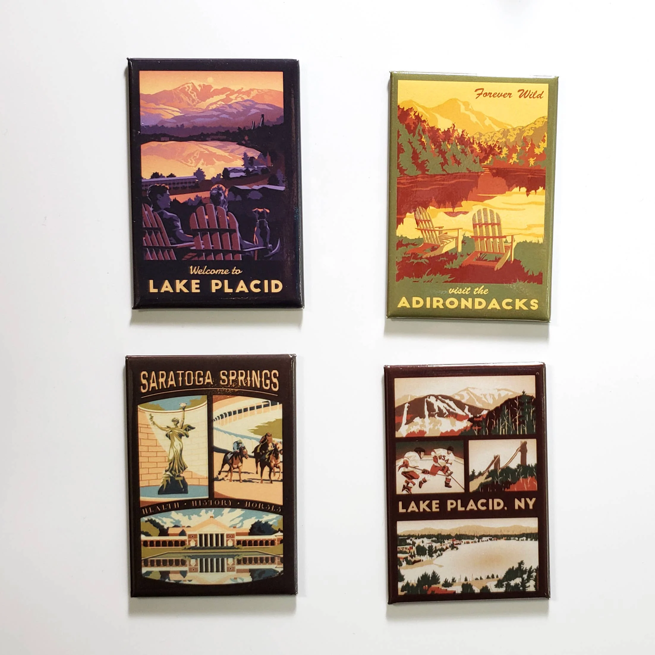 Visit the Adirondacks Magnet | New York souvenir - Image 2