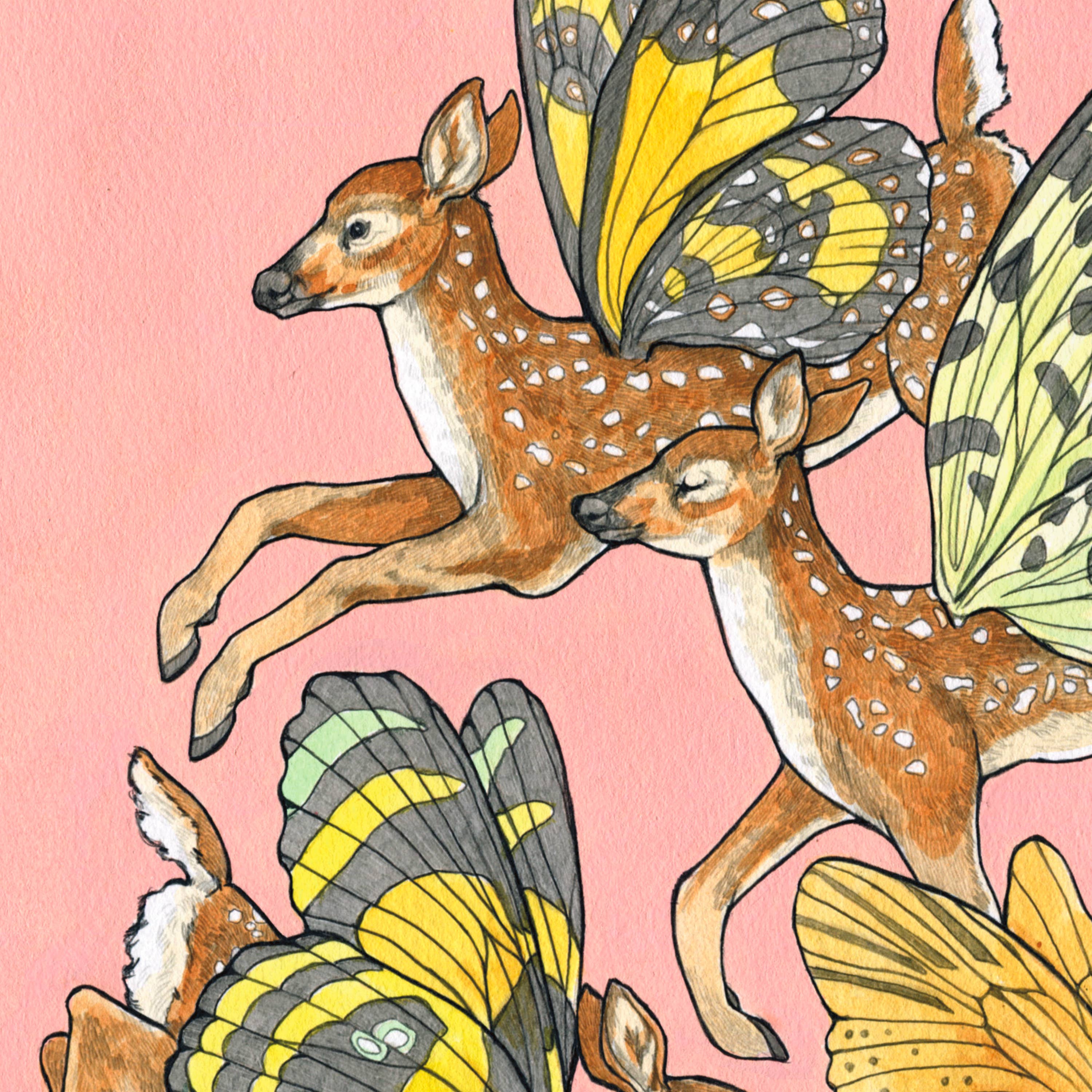 Fairy Fawn - 8x10" Archival Print - Image 3
