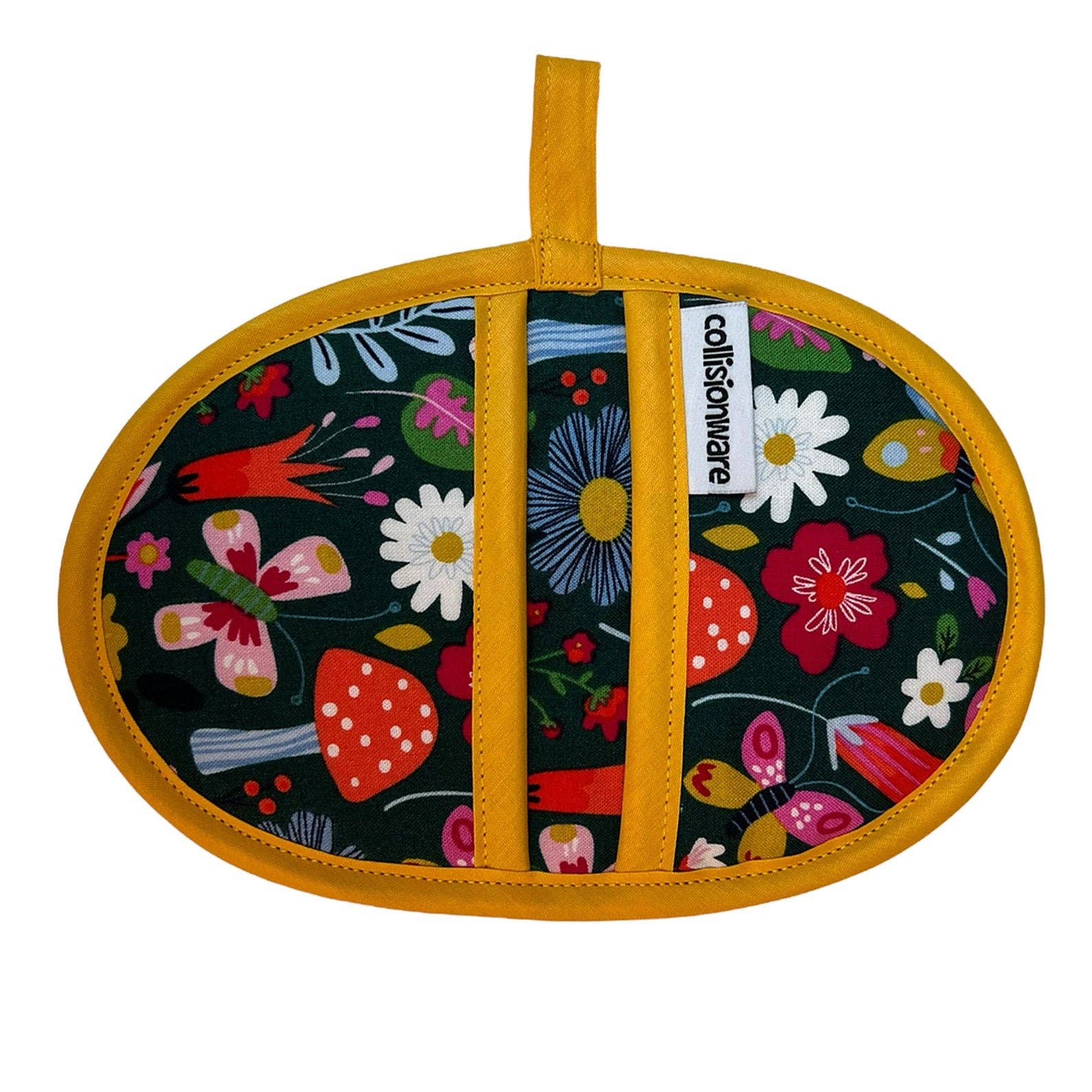 Floral Mushroom Mini Pincher Mitt - Image 2