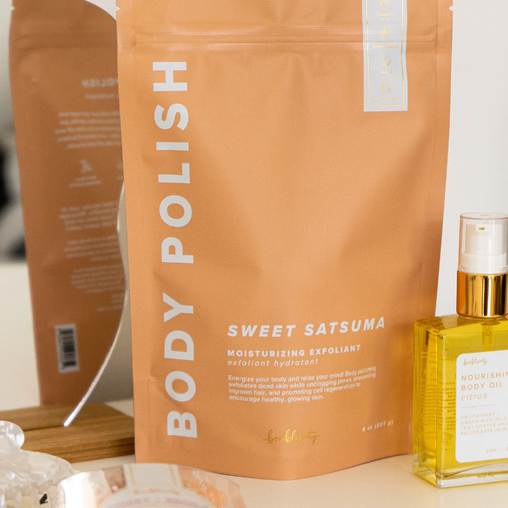 Body Polish Body Scrub - Sweet Satsuma - Image 2