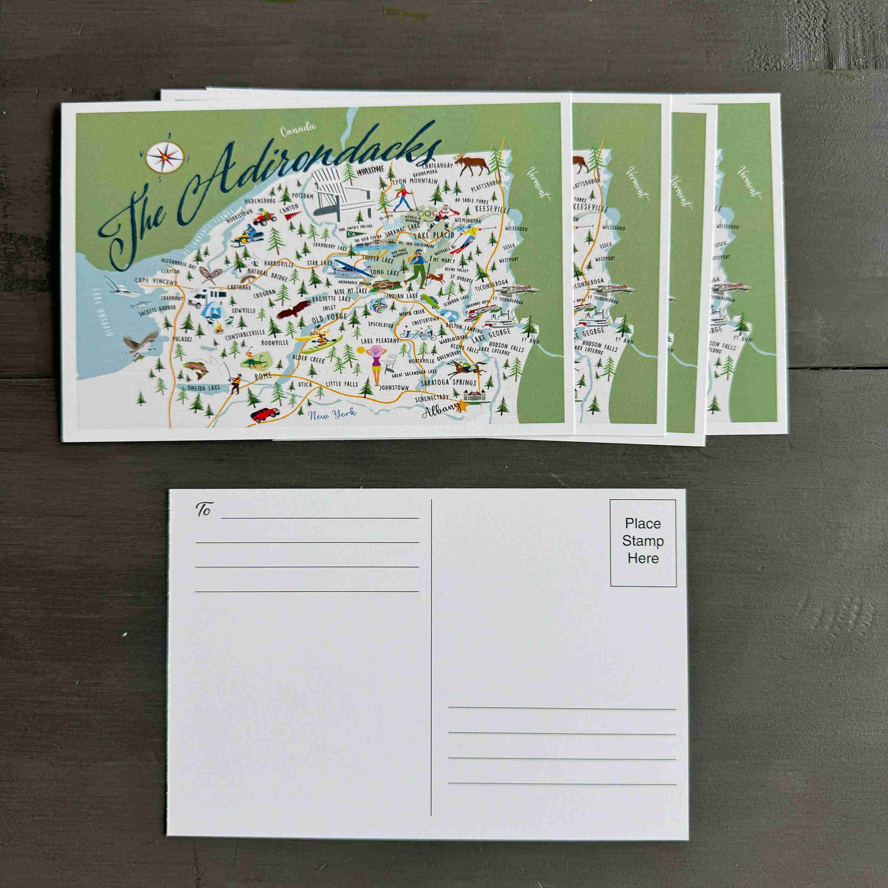 Adirondack 4" x 6" Postcard - Image 2
