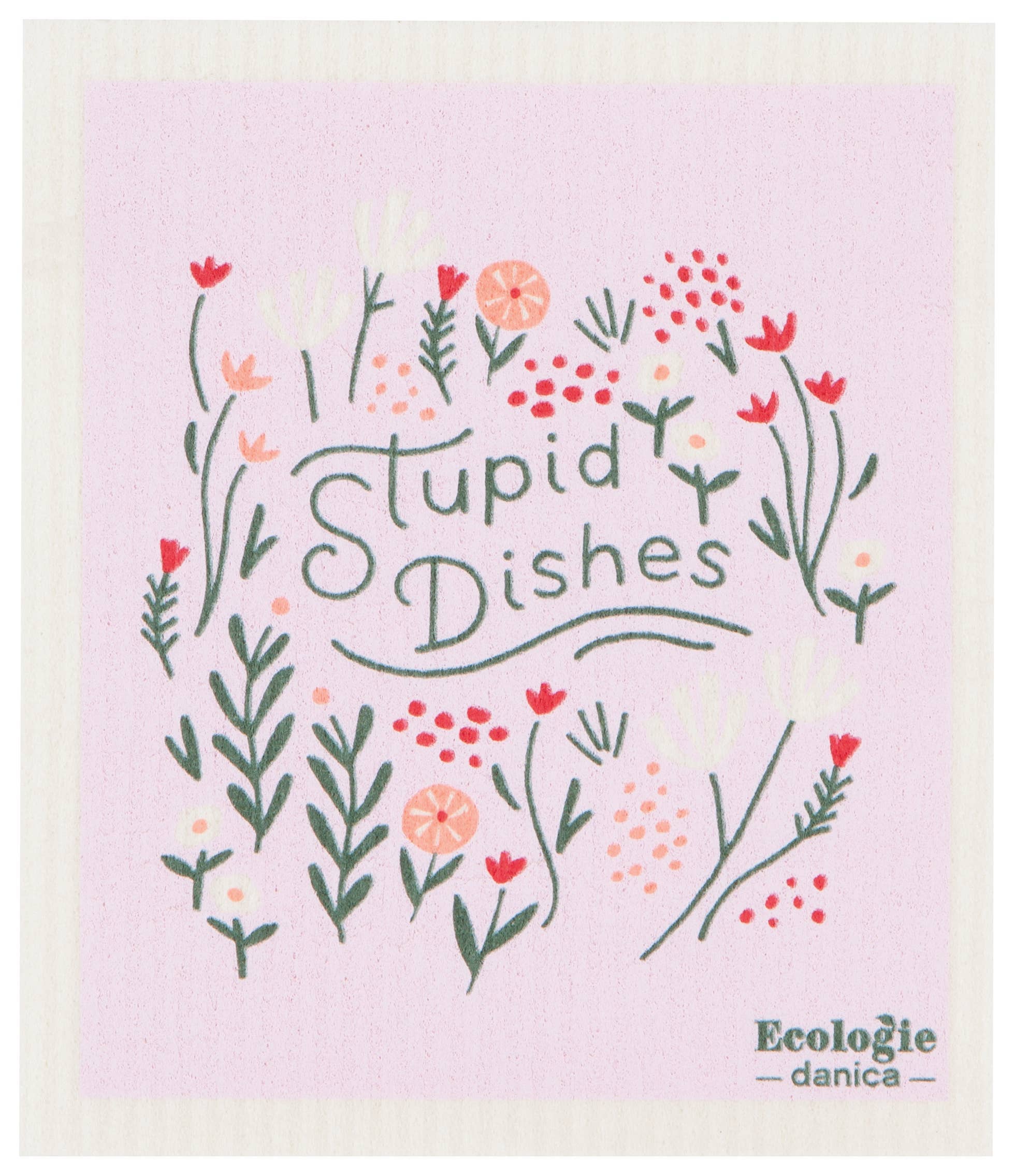 Stupid Dishes Swedish Dishcloth - Image 1
