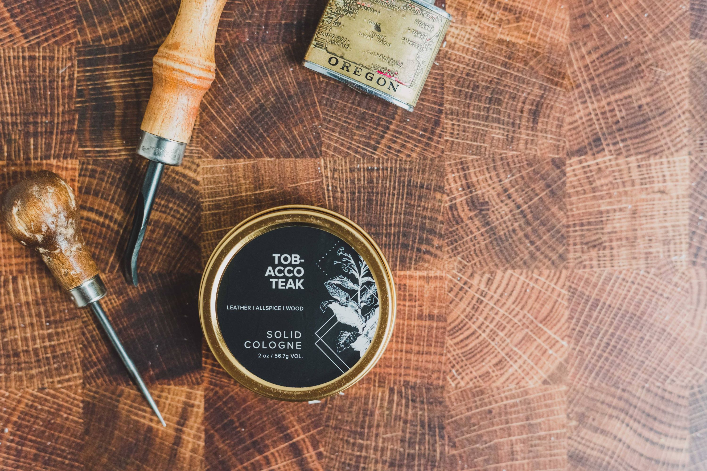 Tobacco Teak Solid Cologne - Image 3