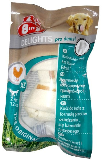 8in1 Dental Delights Bones XS - Image 2