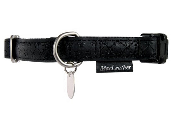 Zolux Obroża regulowana Mac Leather 20mm Czarna [522040NO] - Image 1