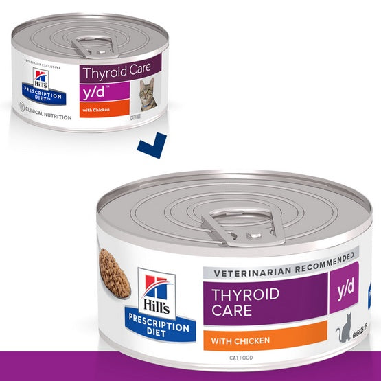 Hill's Prescription Diet y/d Feline puszka 156g - Image 2