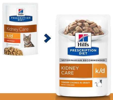 Hill's Prescription Diet k/d Feline Kurczak saszetka 85g - Image 2