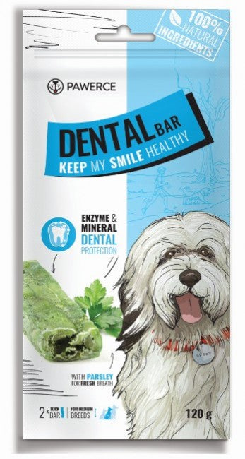 Pawerce Dental Bar Medium Breeds 2szt/op 120g/15cm - Image 1