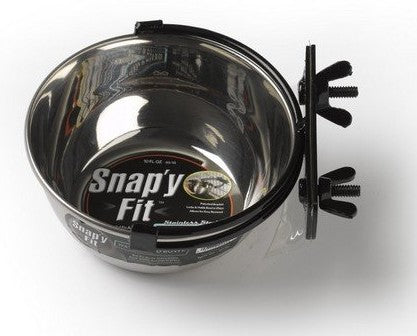 MidWest Snap'y Fit Miska stalowa do klatki 400ml [SF40-10] - Image 2