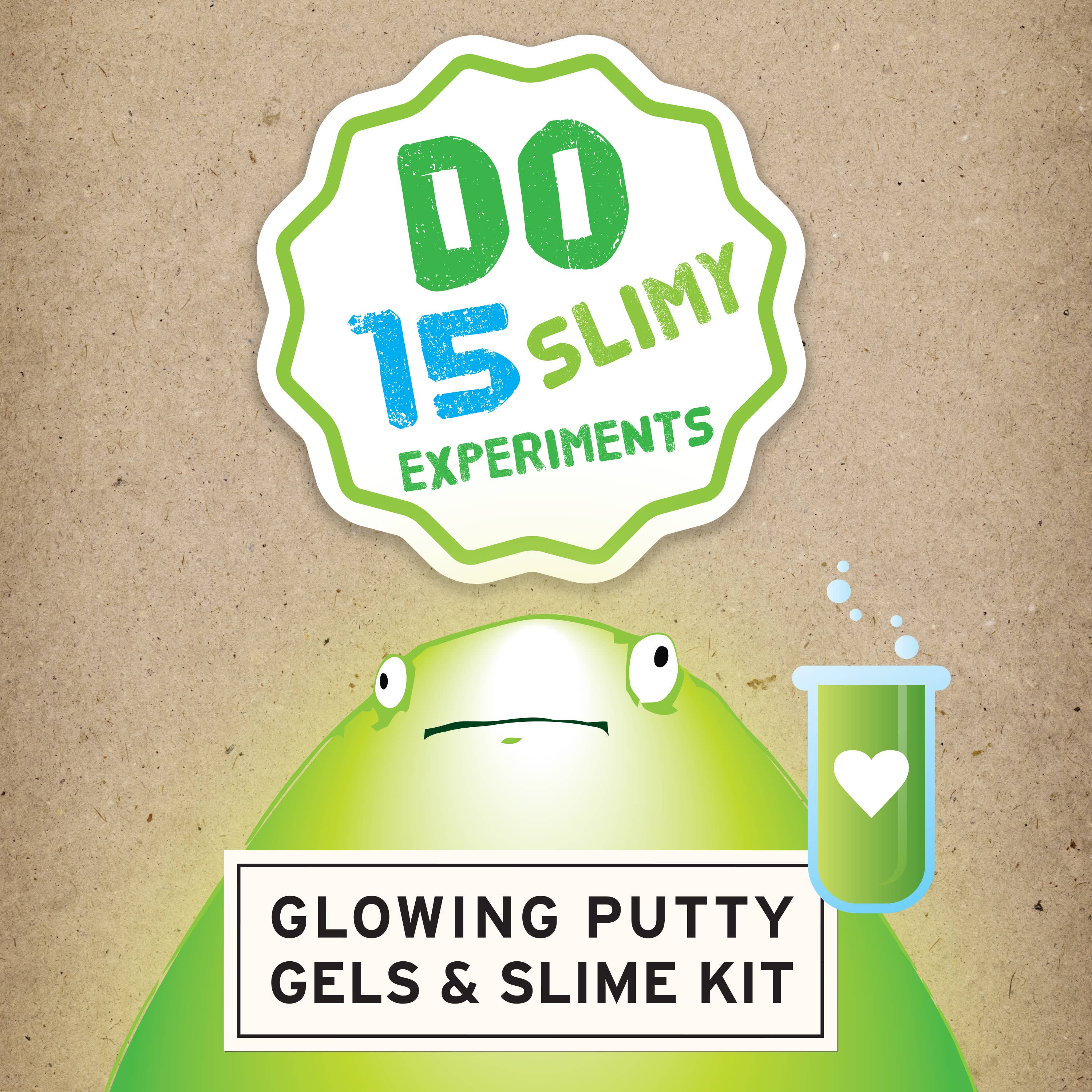 Glowing Putty Gels and Slime Kit | STEM Kit Chemistry Kit - Image 2
