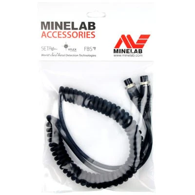 Minelab Curly Cord Power Cable (4 Pin) - Heavy Duty for GP and SD - Image 2