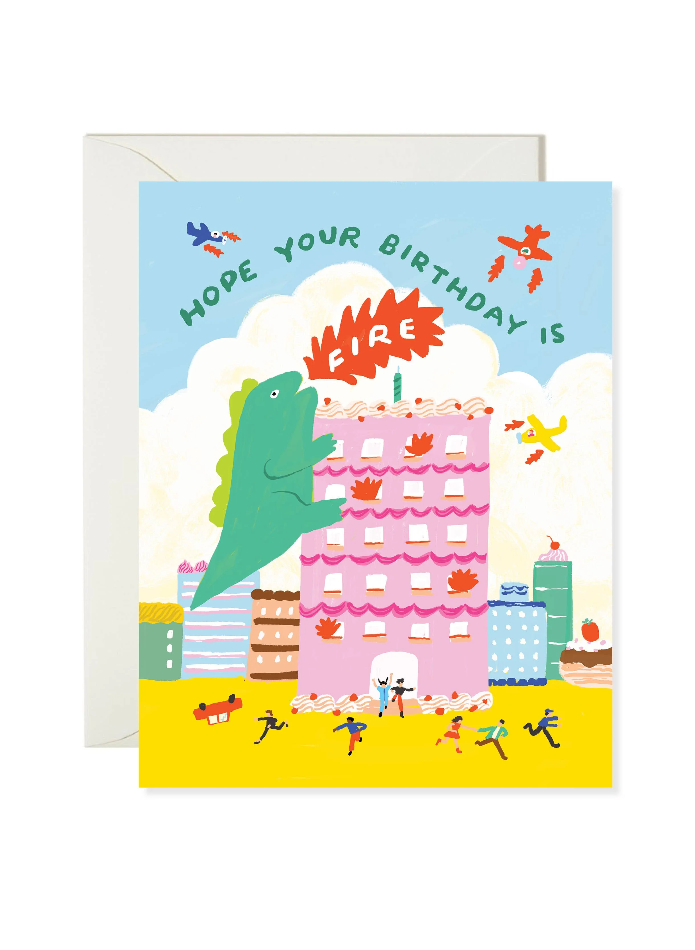 Godzilla Fire Birthday - Image 1