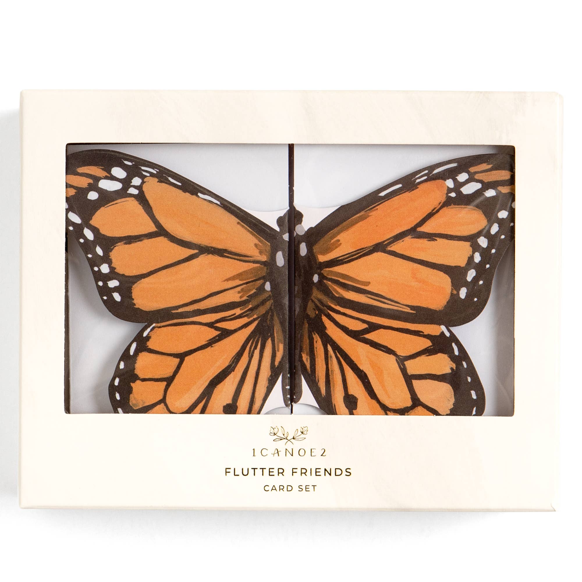 Flutter Friends Butterfly Fold-Out Greeting Card Set - Image 1