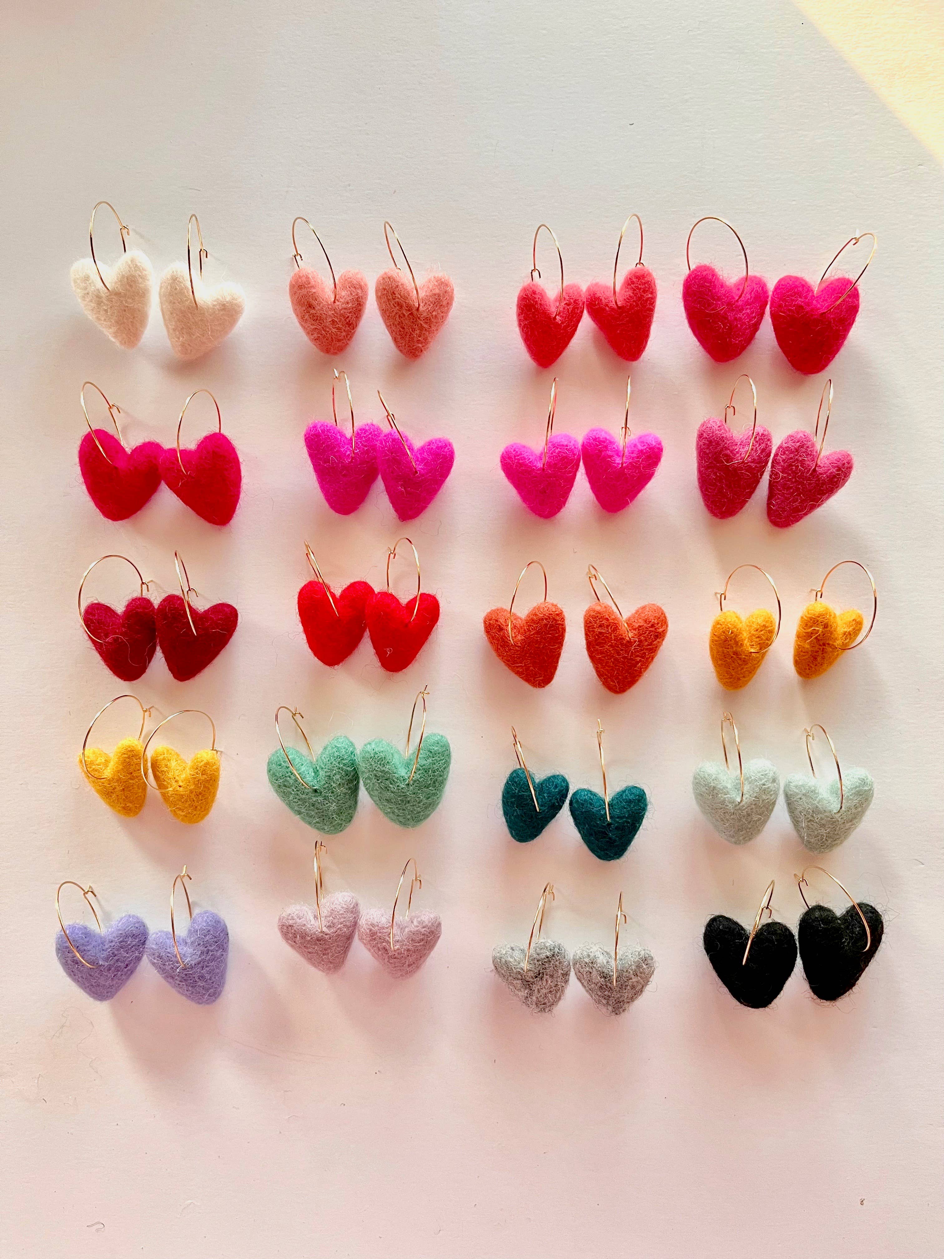 Heart Felt Earrings - Image 1