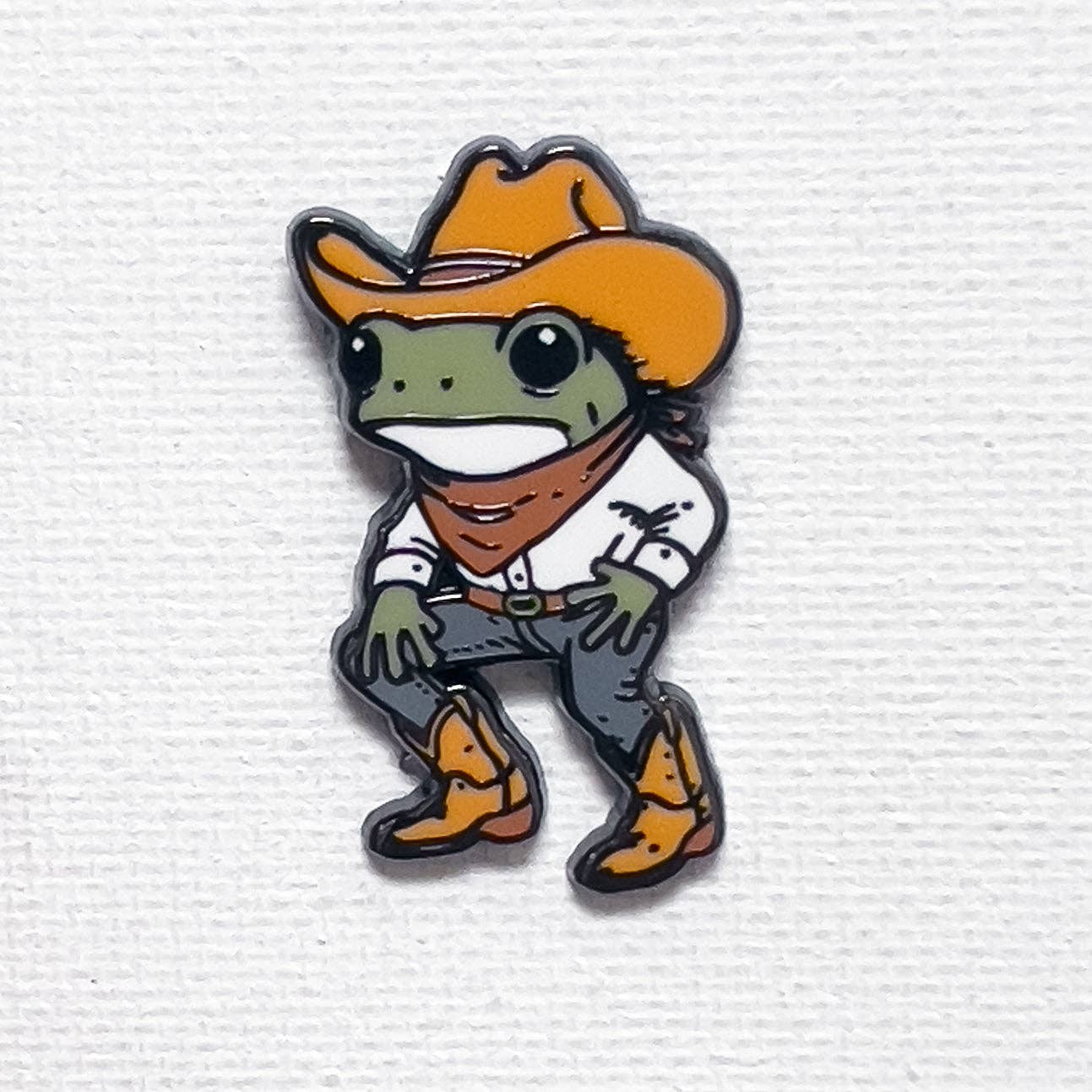 Howdy Frog Pin - Image 1