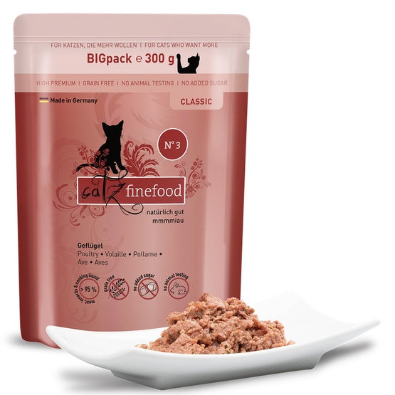 Catz Finefood Classic N.03 Drób saszetka 300g - Image 2
