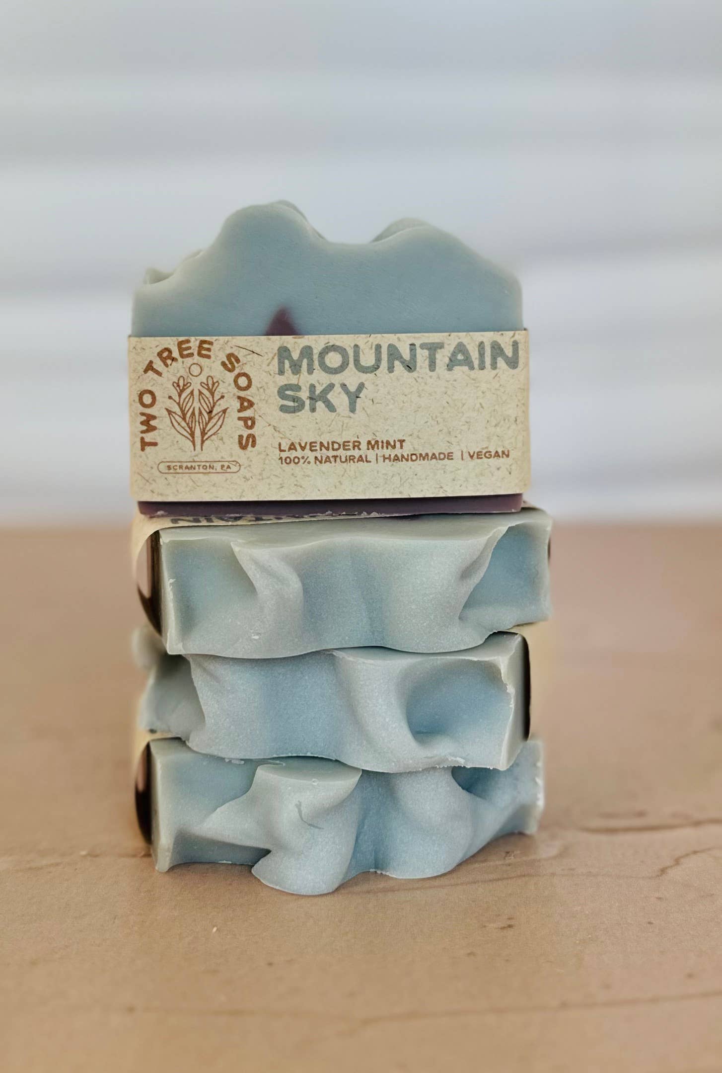Mountain Sky- Natural Handmade Bar Soap - Image 1