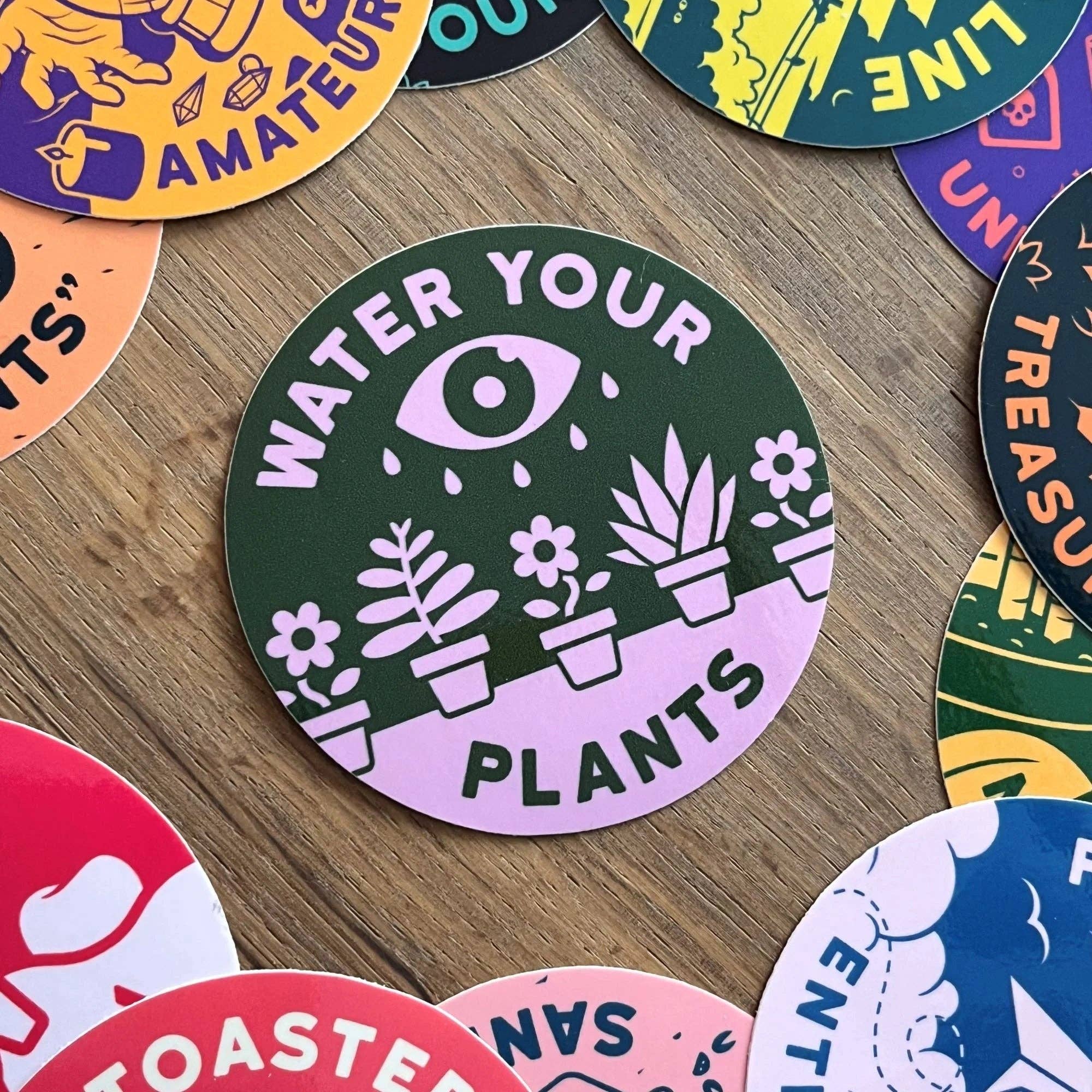 Water Your Plants Sticker - Image 2