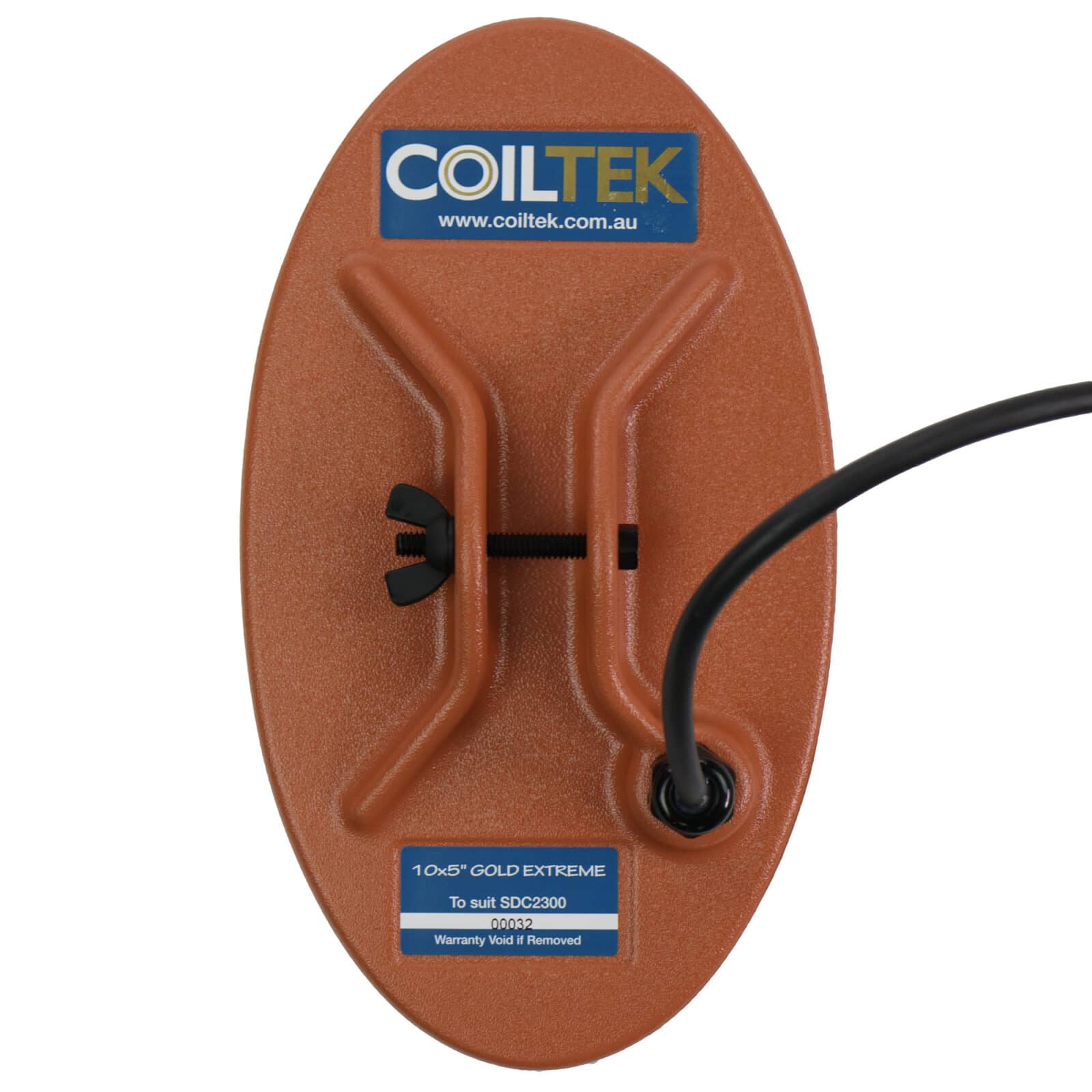 Coiltek 10×5 Gold Extreme Coil for Minelab SDC 2300