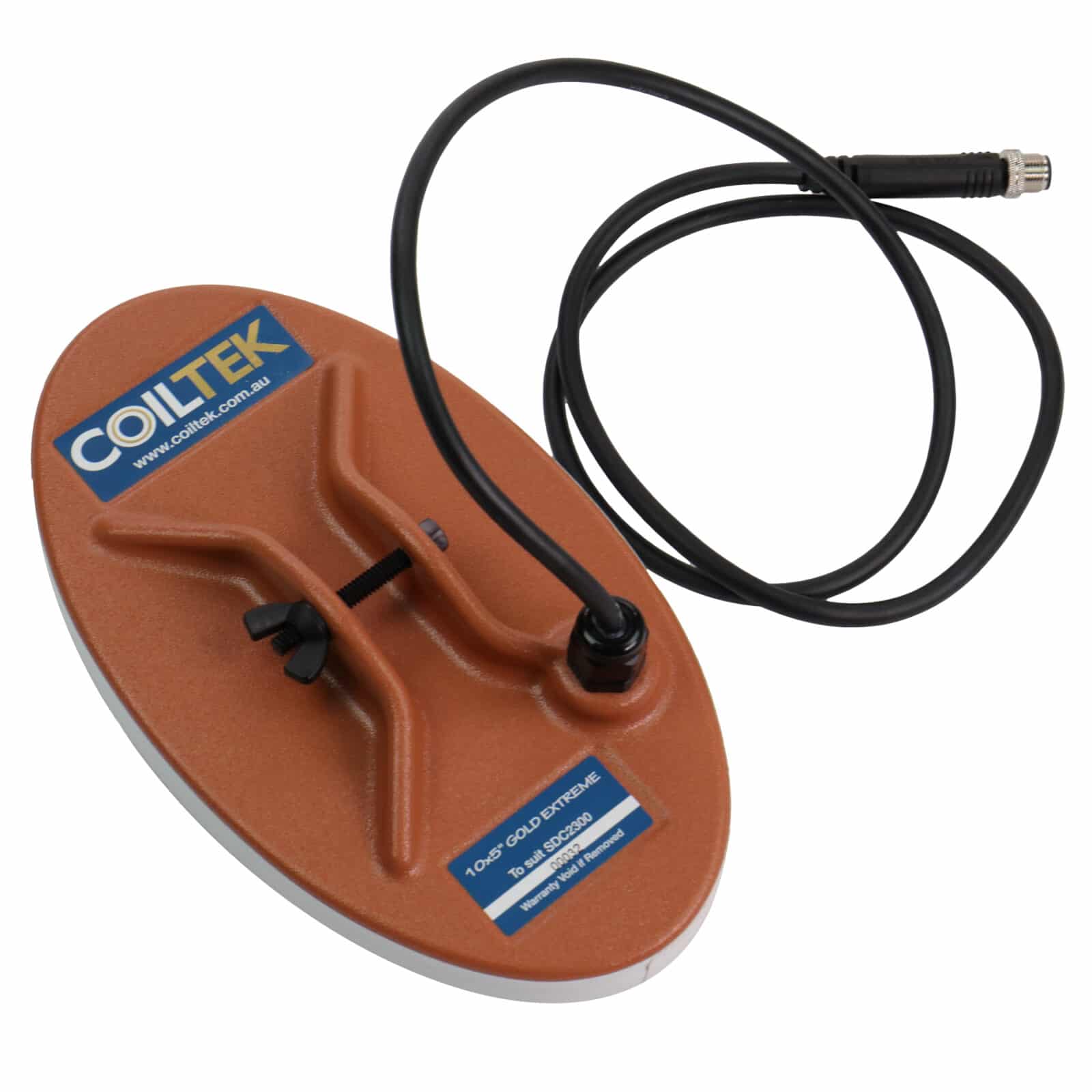 Coiltek 10x5 Gold Extreme Coil for Minelab SDC 2300 - Image 2