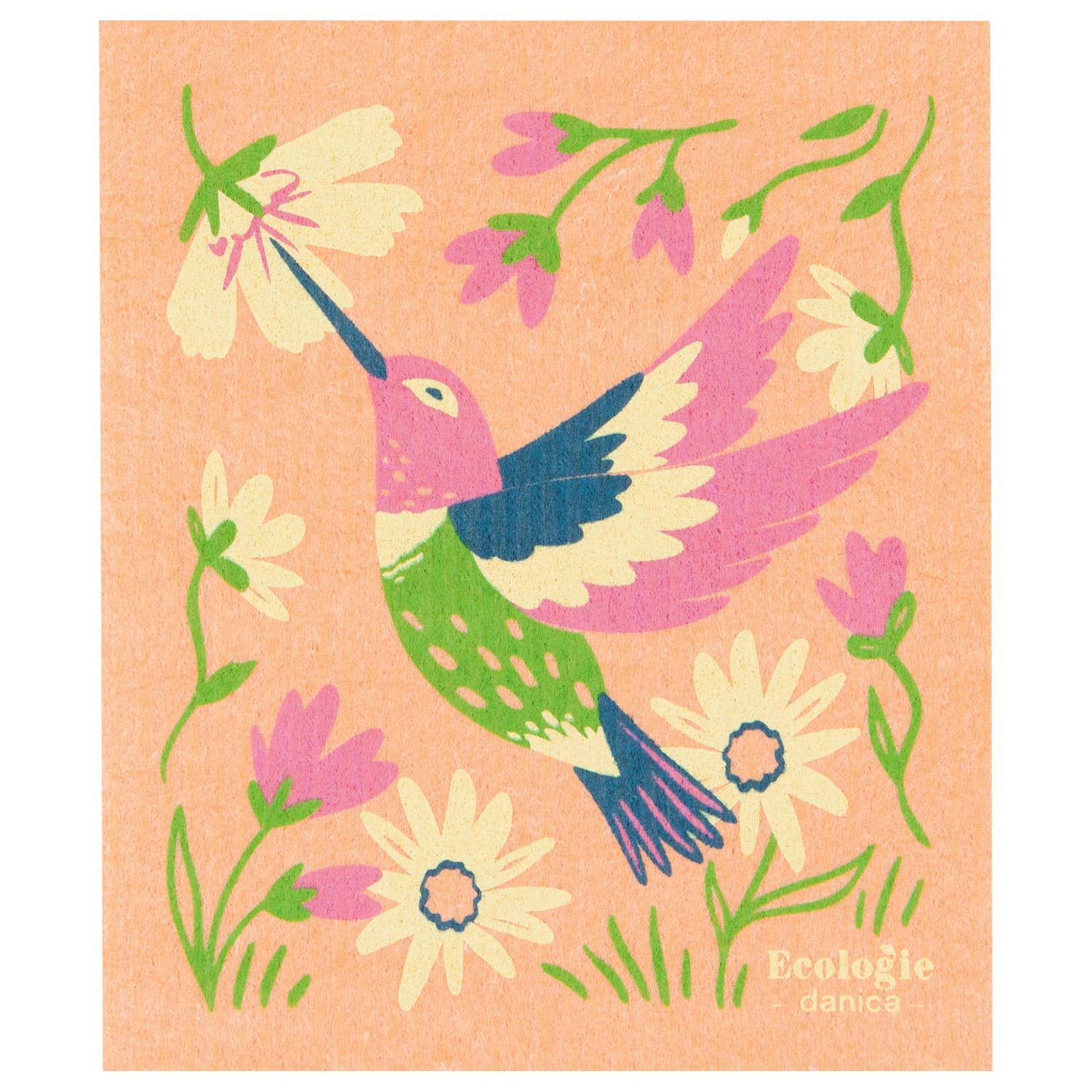 Hummingbird Swedish Dishcloth - Image 2