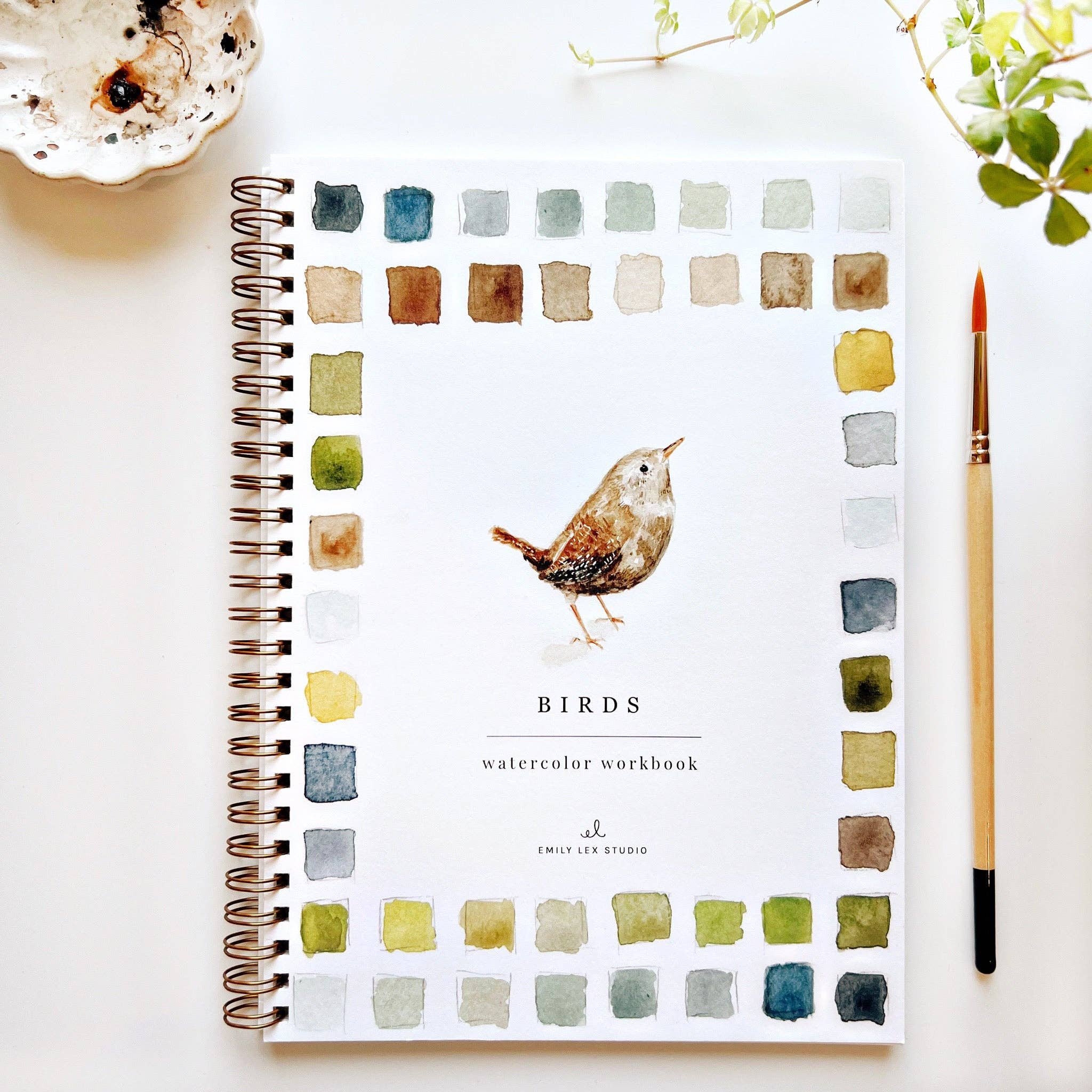Birds watercolor workbook - Image 1