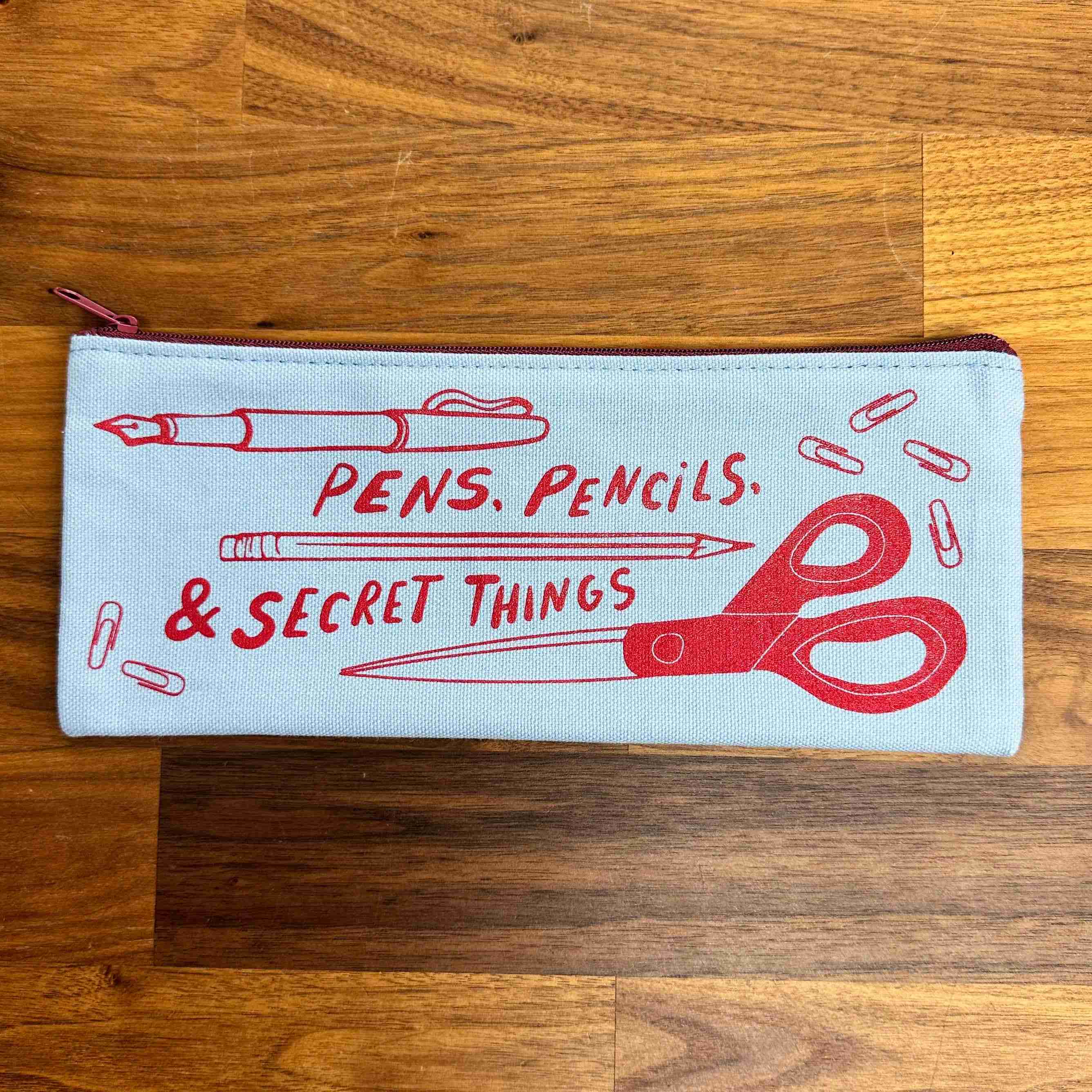 'Secret Things' Pencil Pouch - Image 2