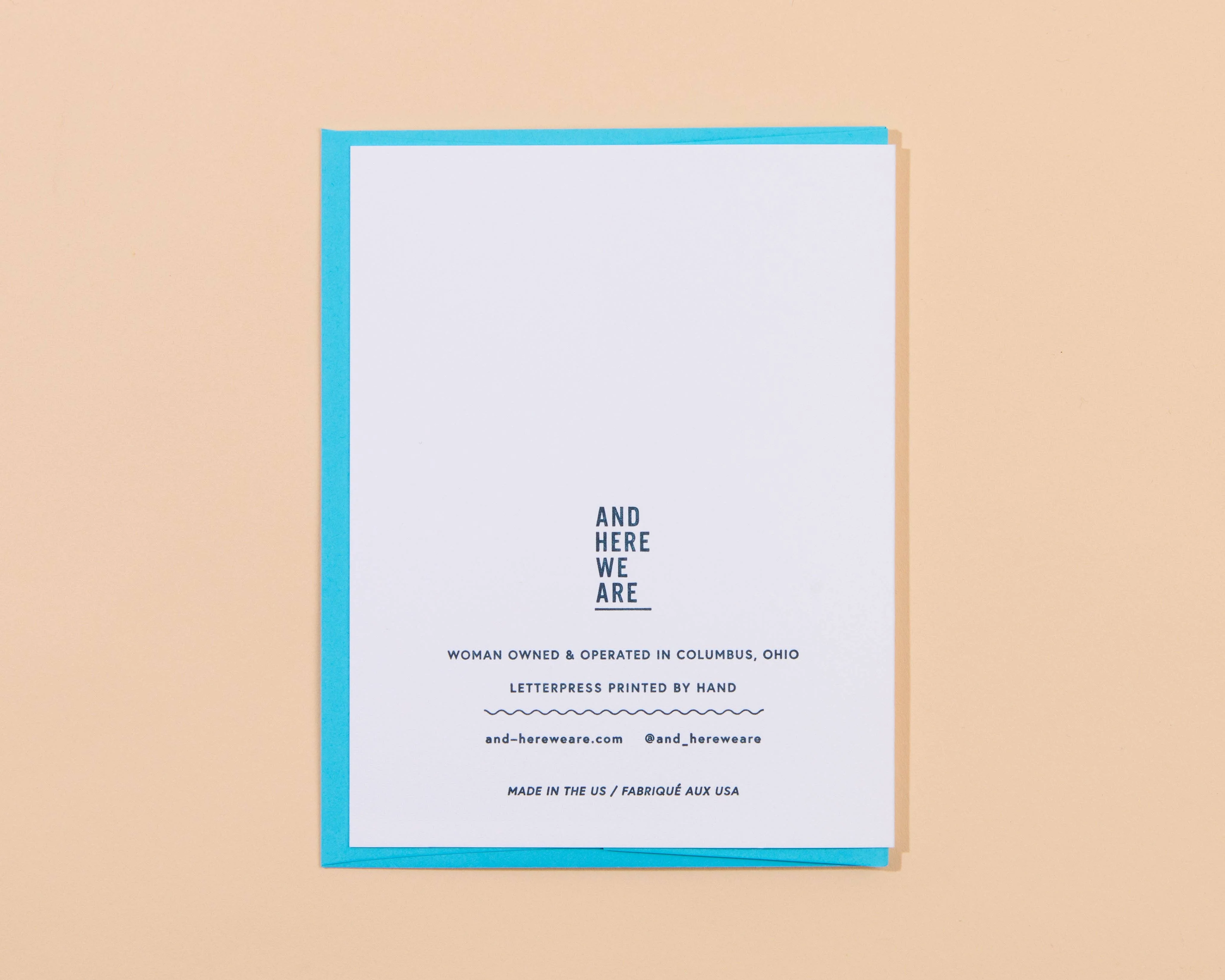 Robot Birthday Letterpress Greeting Card - Kids bday- Made in USA - Image 2