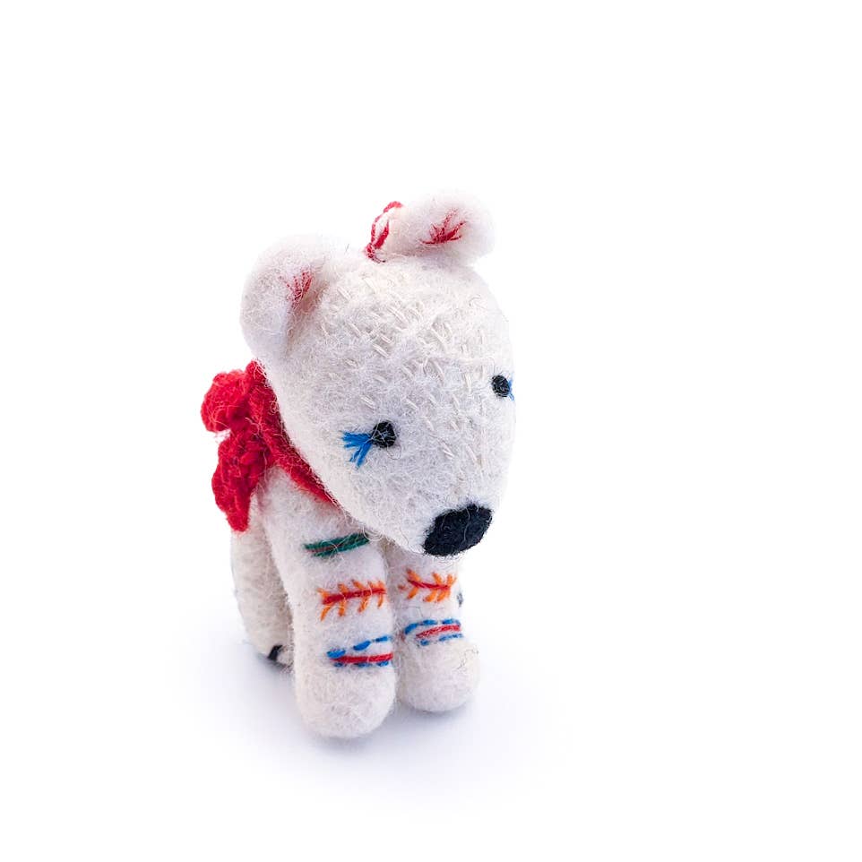 Nita The Polar Bear Eco Ornaments/Fresheners - Image 2