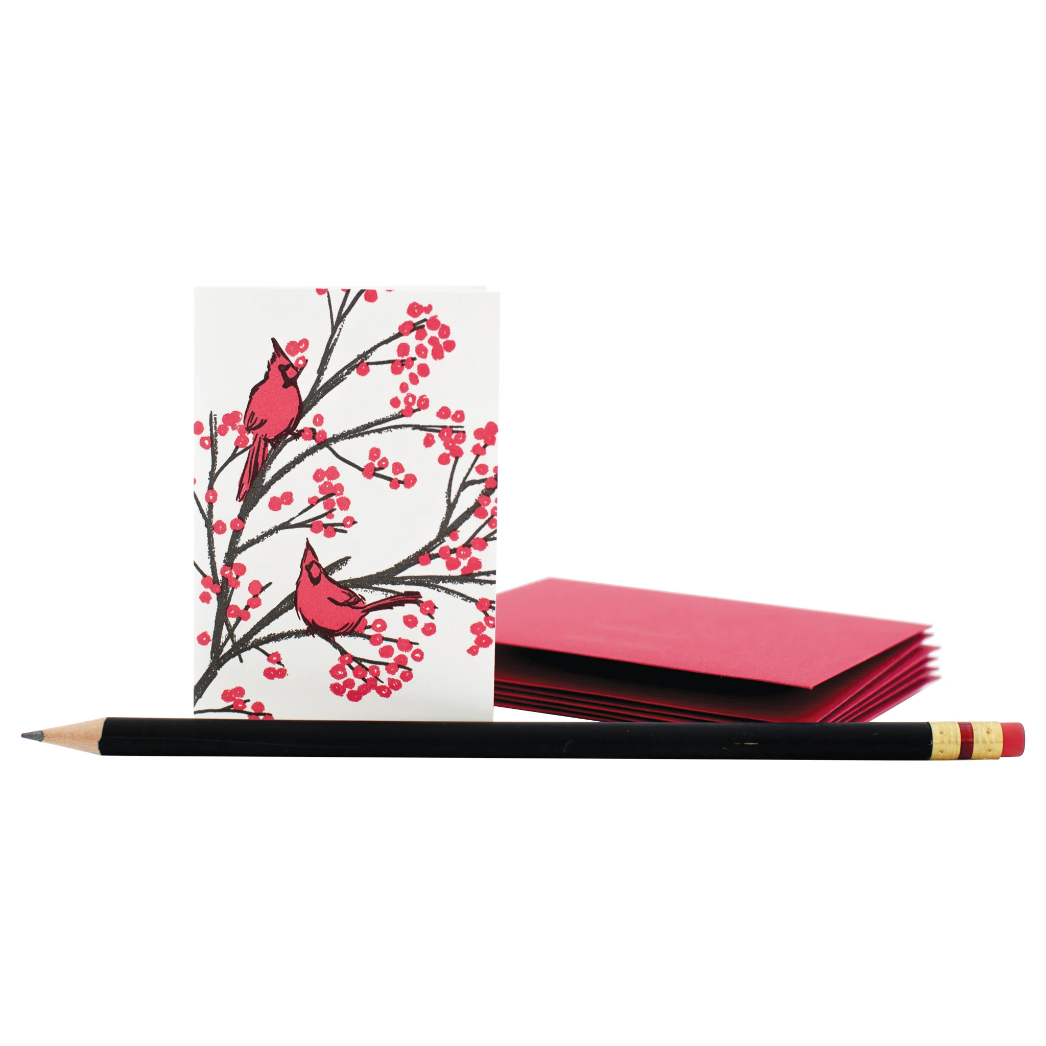 Mini Cardinals Holiday Enclosure Card - Image 1