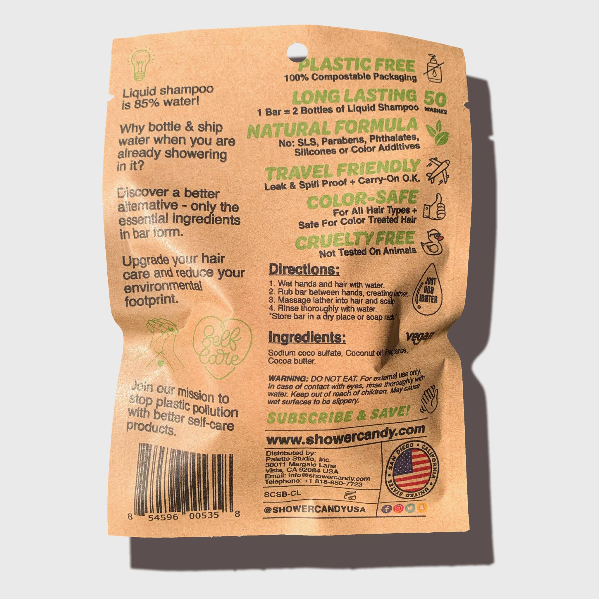 Coconut Lime Shampoo Bar - Image 2