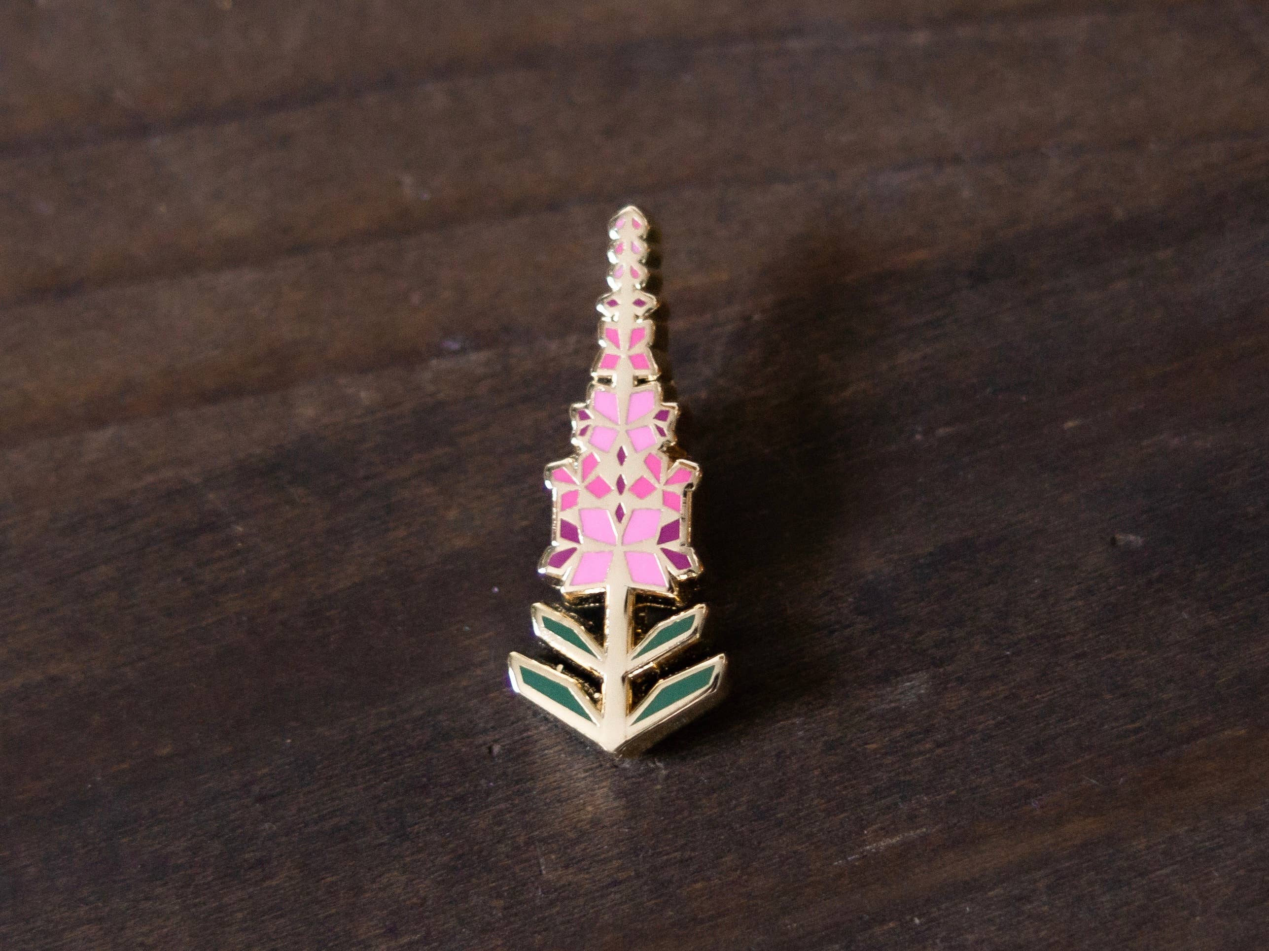 Fireweed Enamel Pin - Image 1