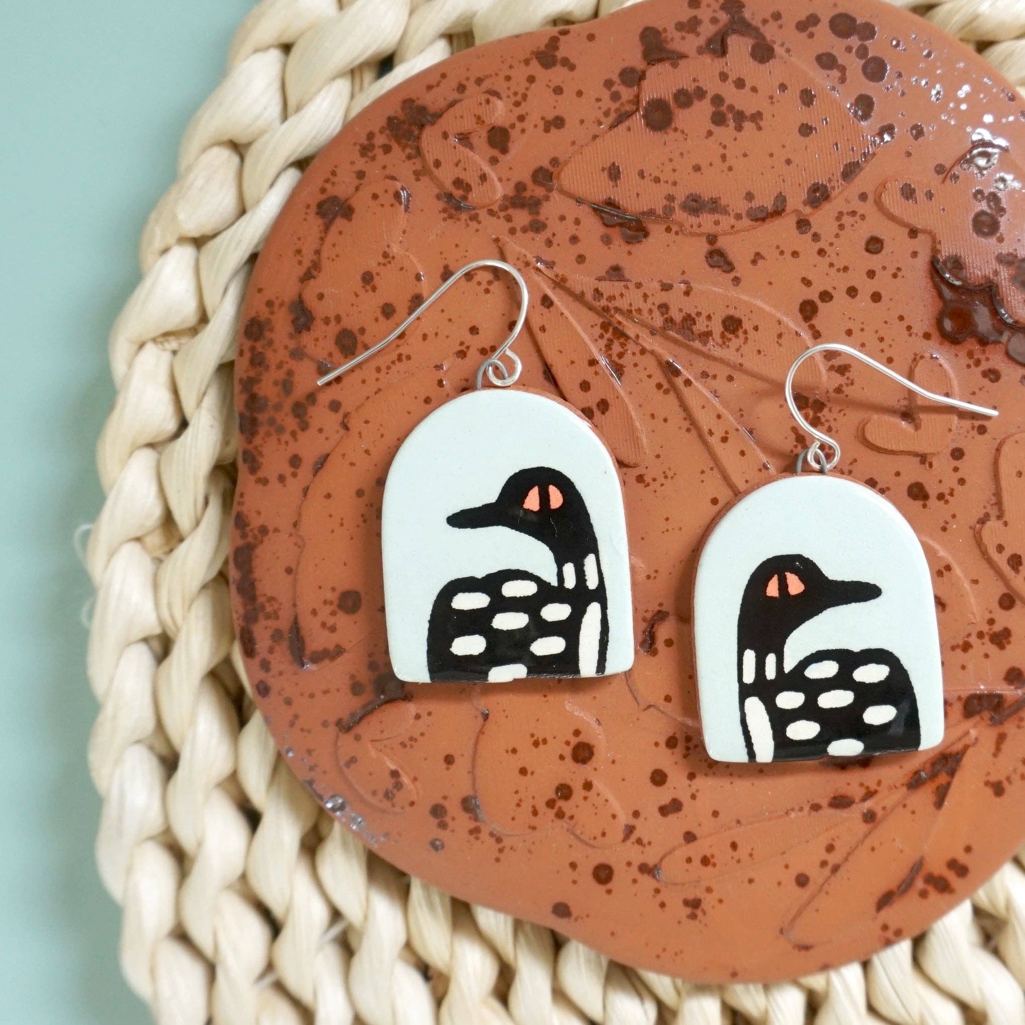 Loon Earrings - Wholesale - Image 1