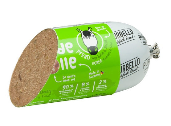Purbello Dog kiełbaska treningowa monobiałkowa z koniny 200 g - łatwe porcjowanie - Image 3