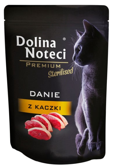 Dolina Noteci Premium Kot Sterilised Danie z kaczki saszetka 85g - Image 1
