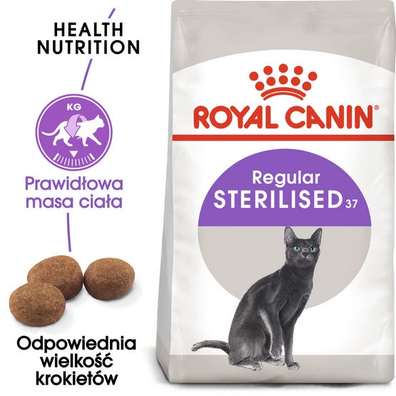 Royal Canin Sterilised karma sucha dla kotów dorosłych, sterylizowanych 10kg - Image 1