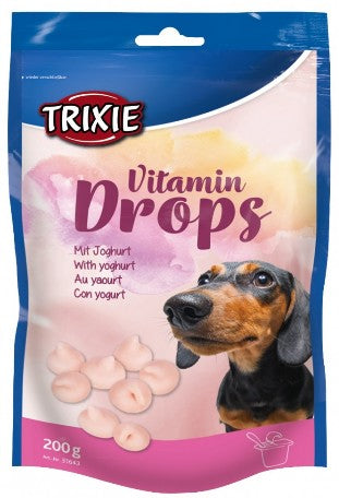 Trixie Dropsy jogurtowe z witaminami dla psa saszetka 200g [31643] - Image 1