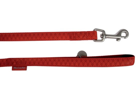 Zolux Smycz Mac Leather 25mm/1.2m Czerwona [522025RO] - Image 1