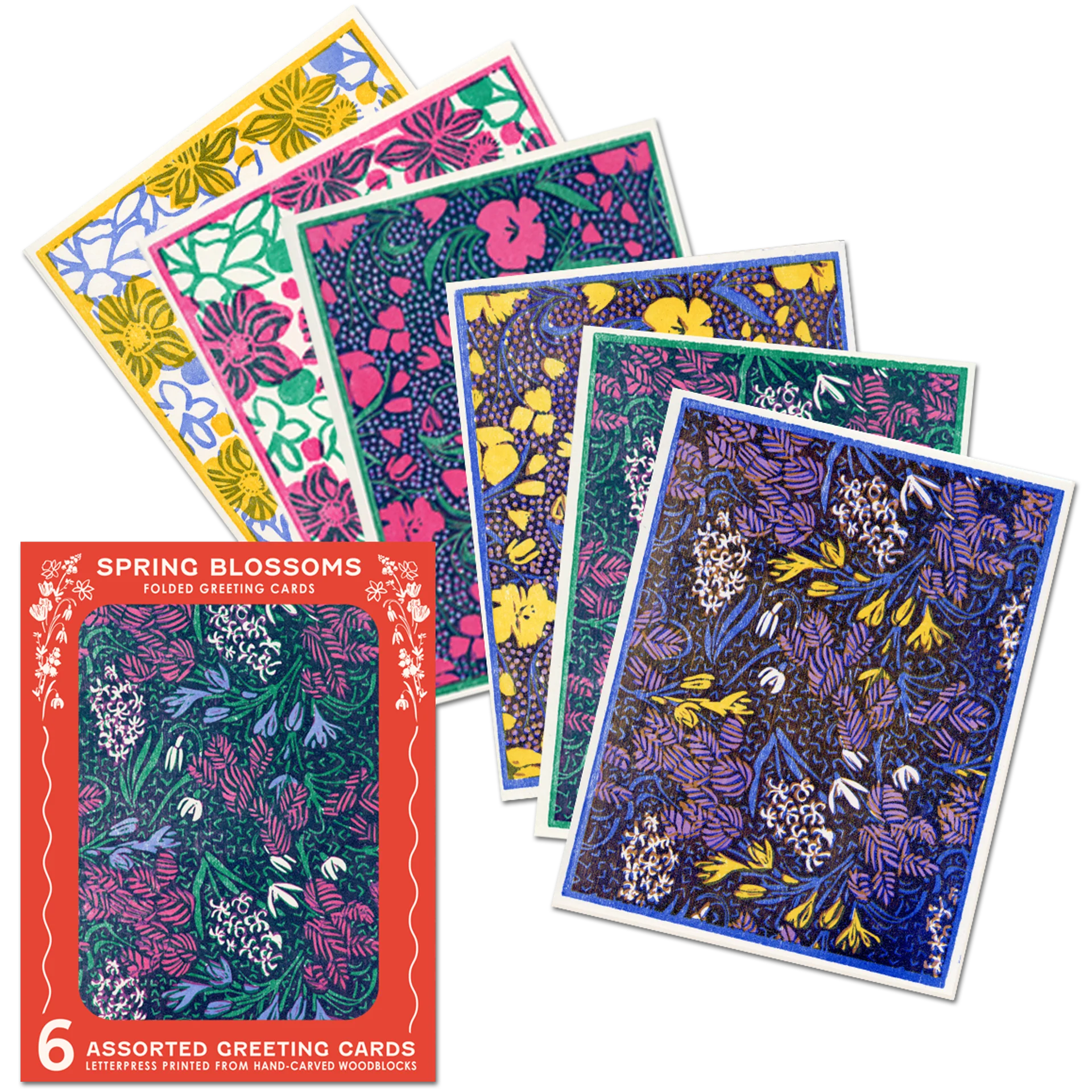 Spring Blossoms Assorted Pattern Boxed Set