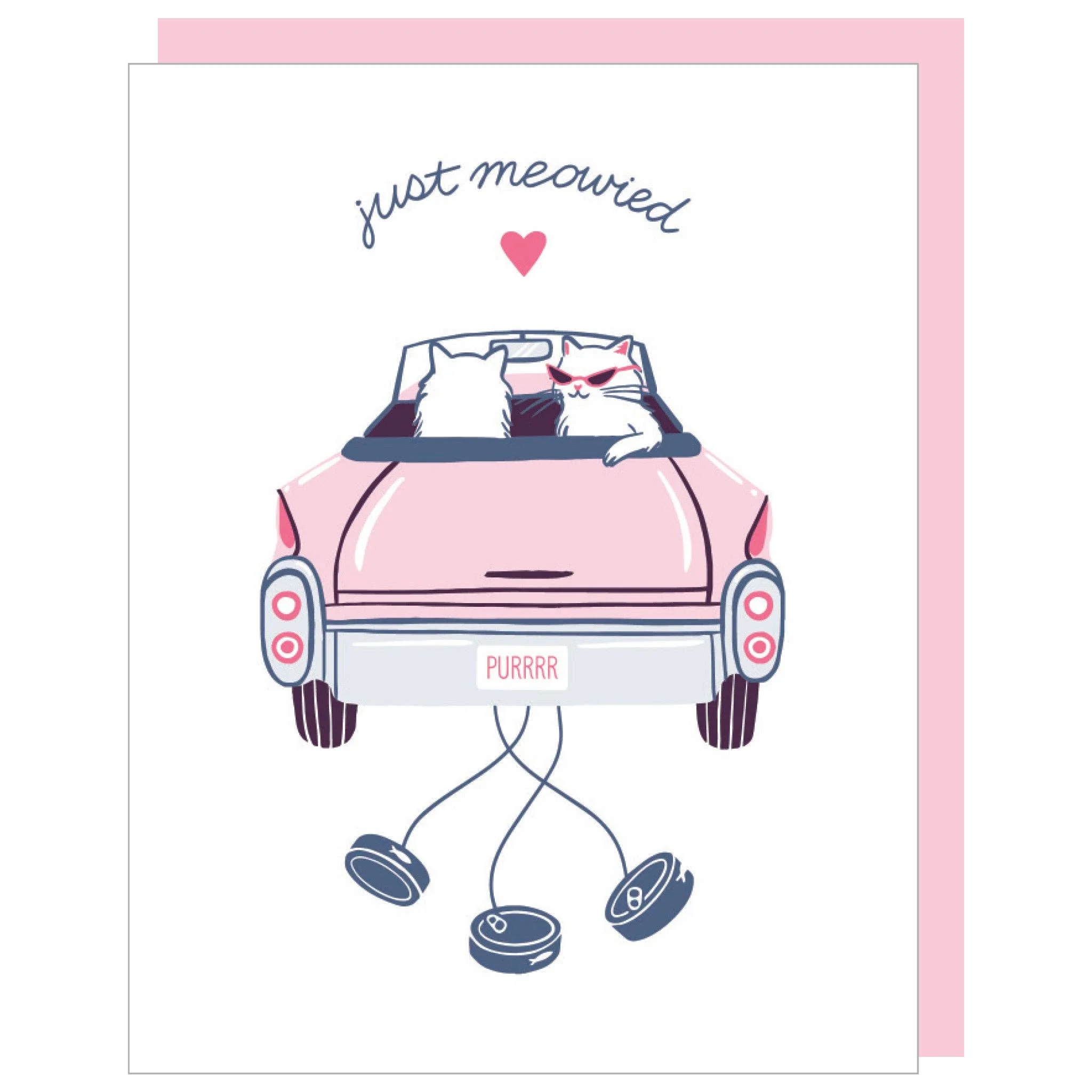 Cool Cats Wedding Card - Image 3