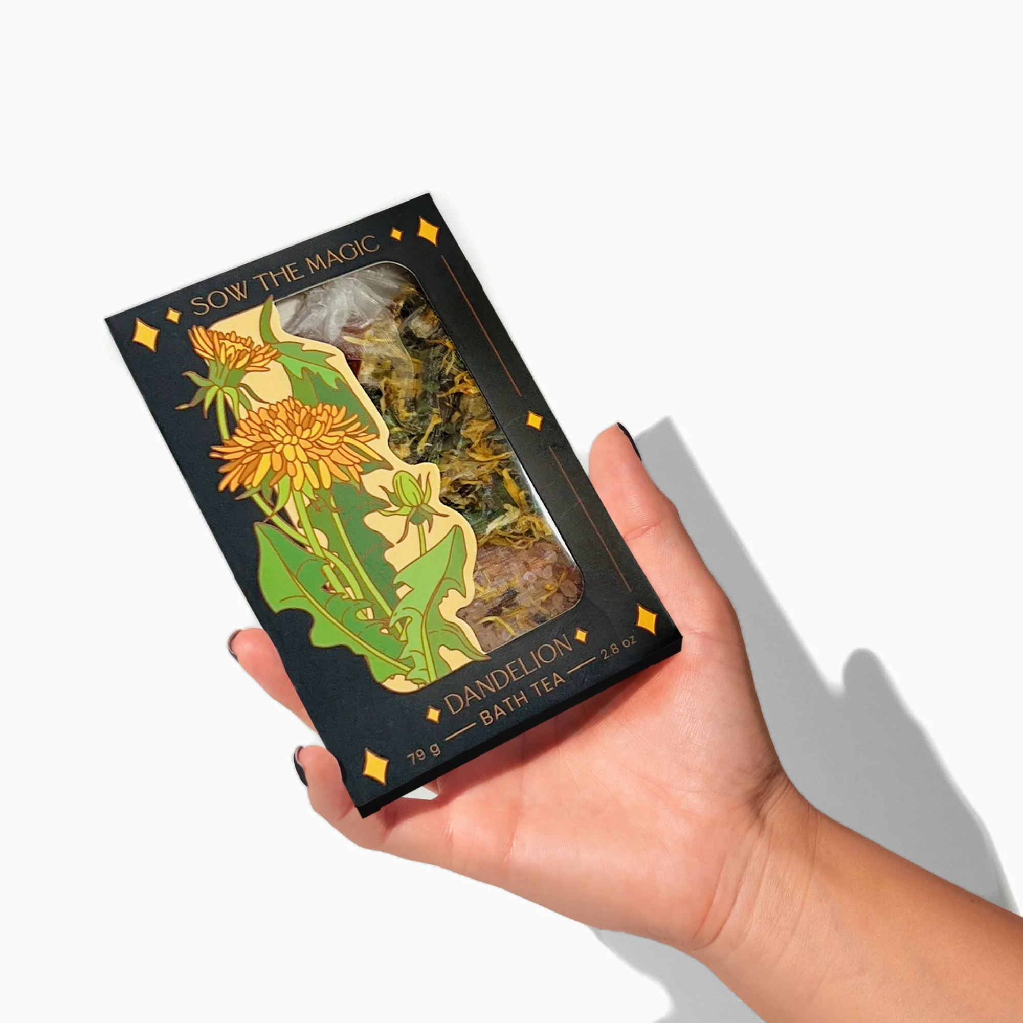 Dandelion Tarot Botanical Bath Tea Box - Image 1